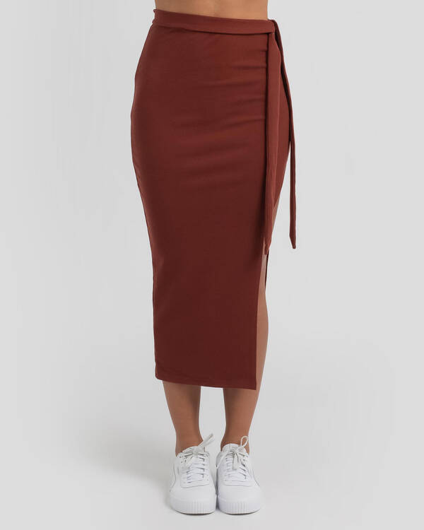 Cinch Midi Skirt
