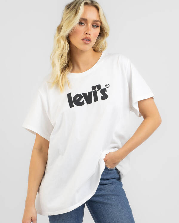 Poster Logo Oversized T-Shirt