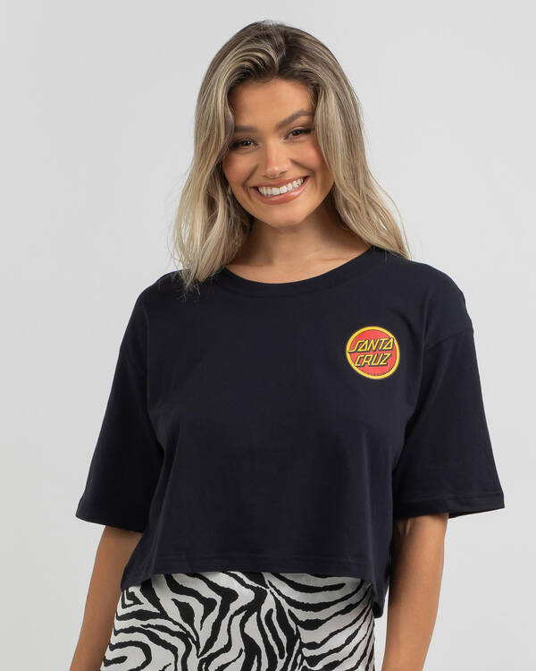 Retro Dot Boxy T-Shirt