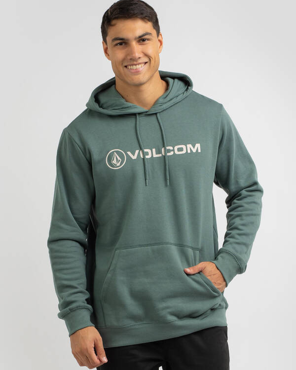 New Header P/O Fleece Hooded Sweatshirt