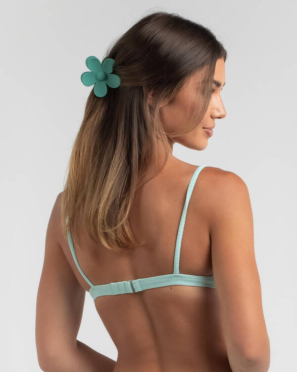 Kay Flower Hair Claw Clip