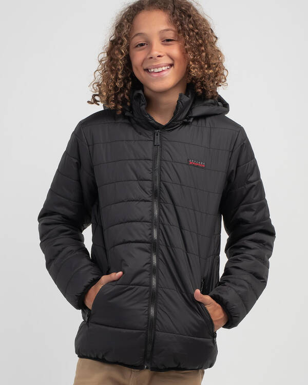 Cadet Puffer Hooded Jacket