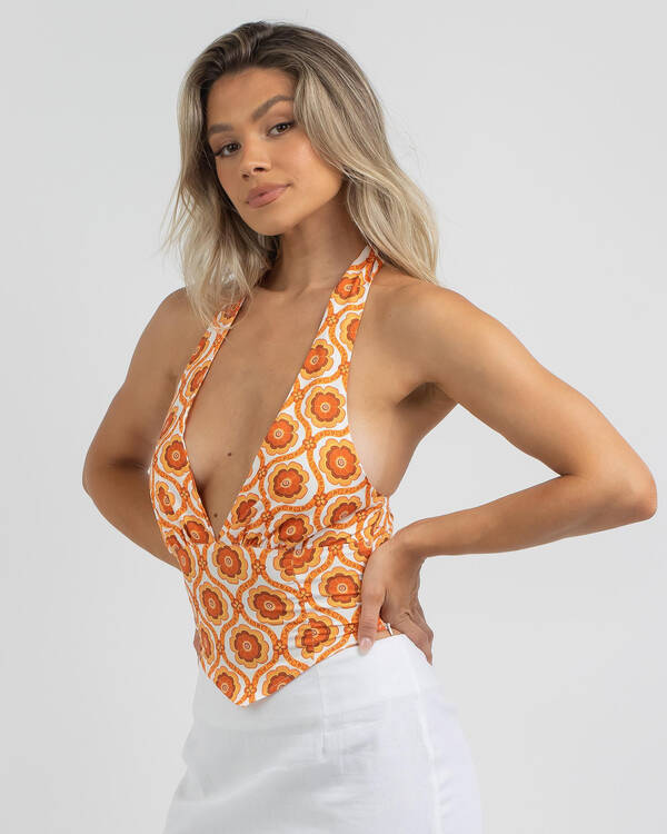 Vintage Dreamer Halter Top