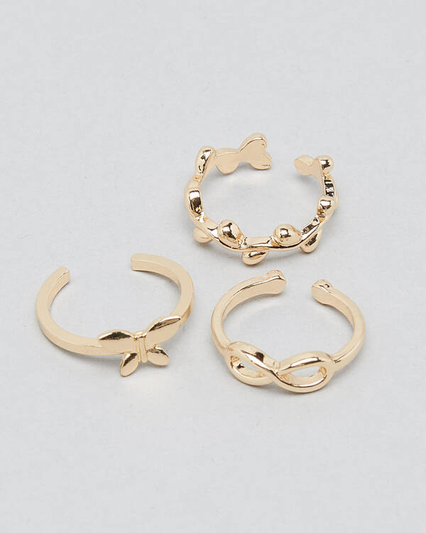 Hazel Toe Ring Pack