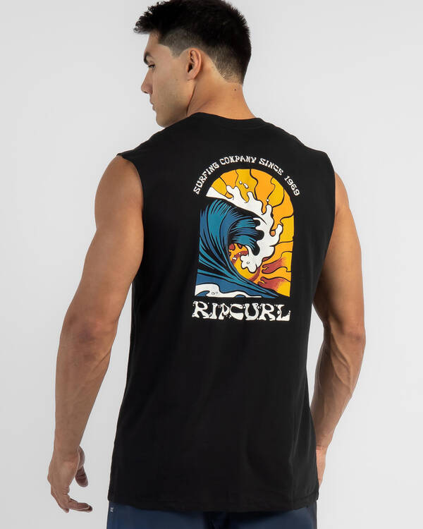 Rays And Hazed Muscle Tank