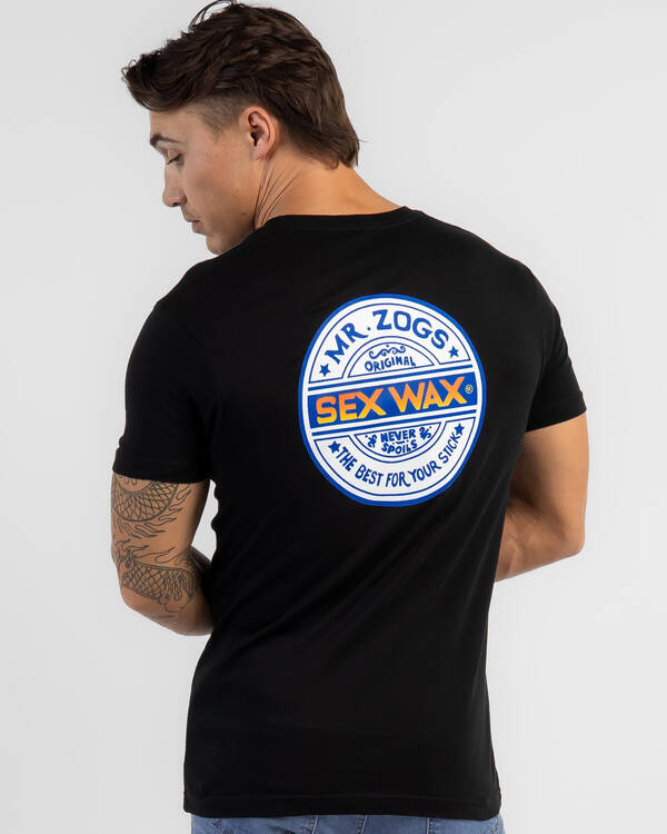 Word Fade Blue Orange T-Shirt