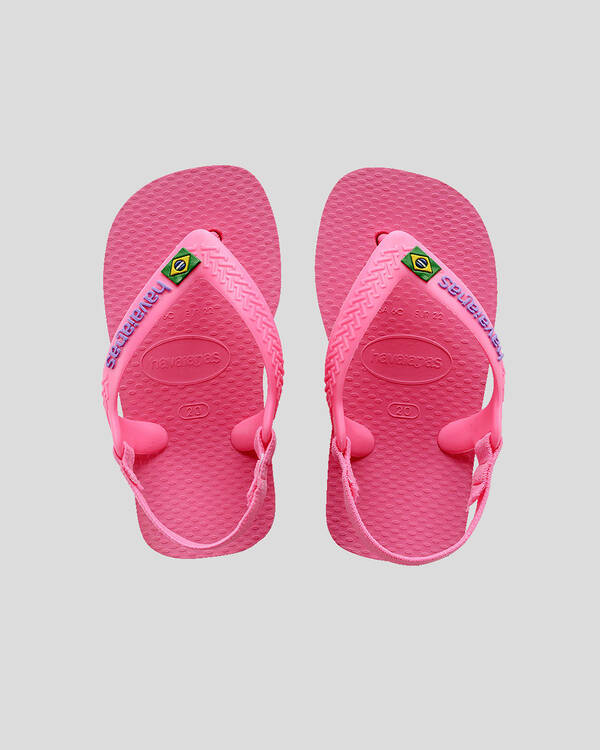 Toddlers' Brazil Logo Thongs