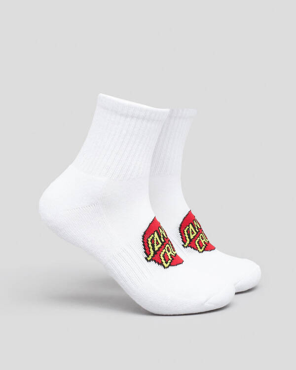 Classic Dot Mid Crew Socks