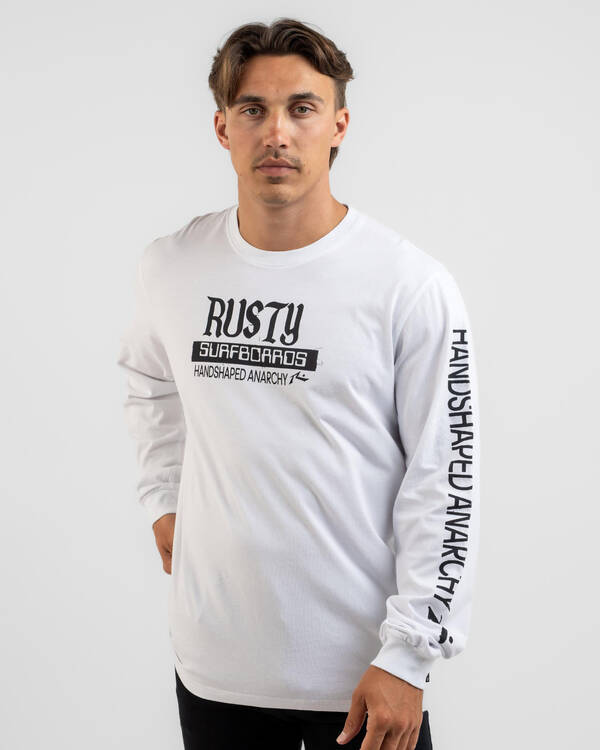 Flaming Anarchy Long Sleeve T-Shirt