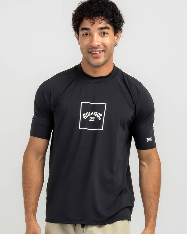 Boxed Arch Short Sleeve Wetshirt