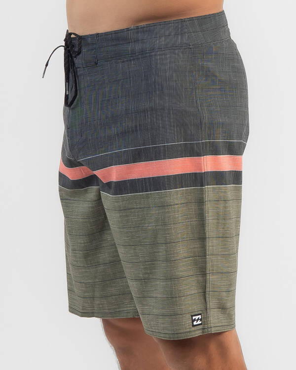 All Day Heather Stripe Pro Board Shorts