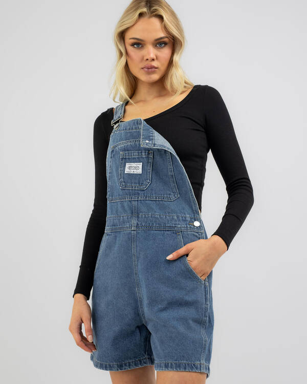 Nevada Denim Short Overalls