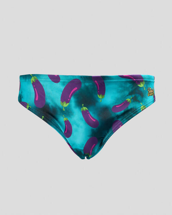 Eggplant Swim Briefs