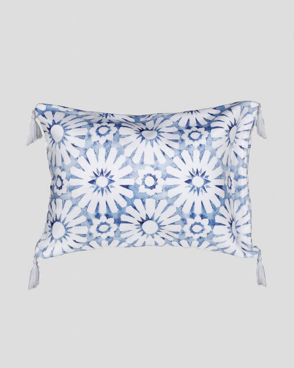 Indigo Waters Inflatable Beach Pillow