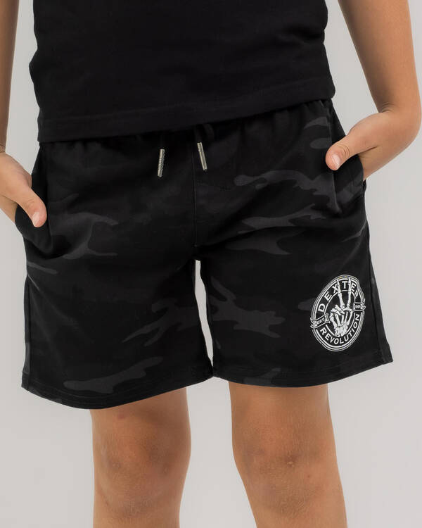 Toddlers' Camo Elastic Waist Shorts