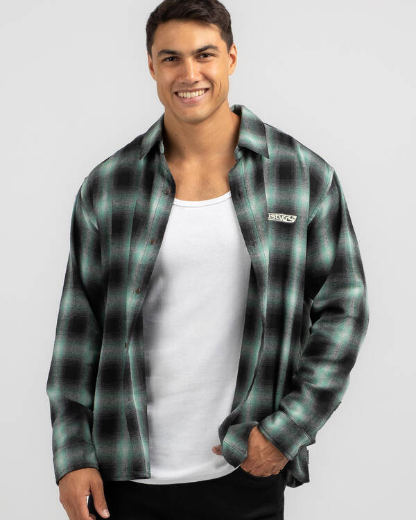 Neon Dreams Long Sleeve Flanno Shirt