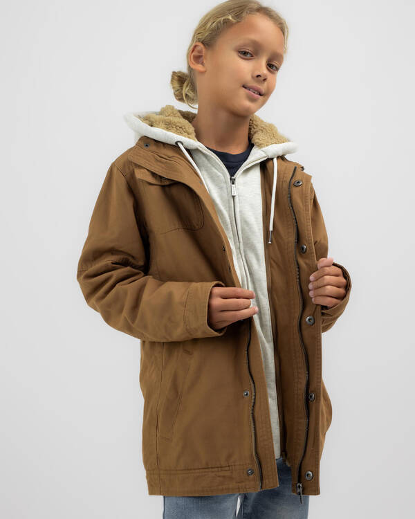 Impacted Hooded Jacket