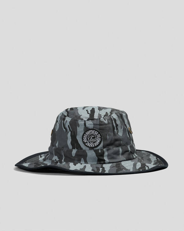 Outline Wide Brim Hat