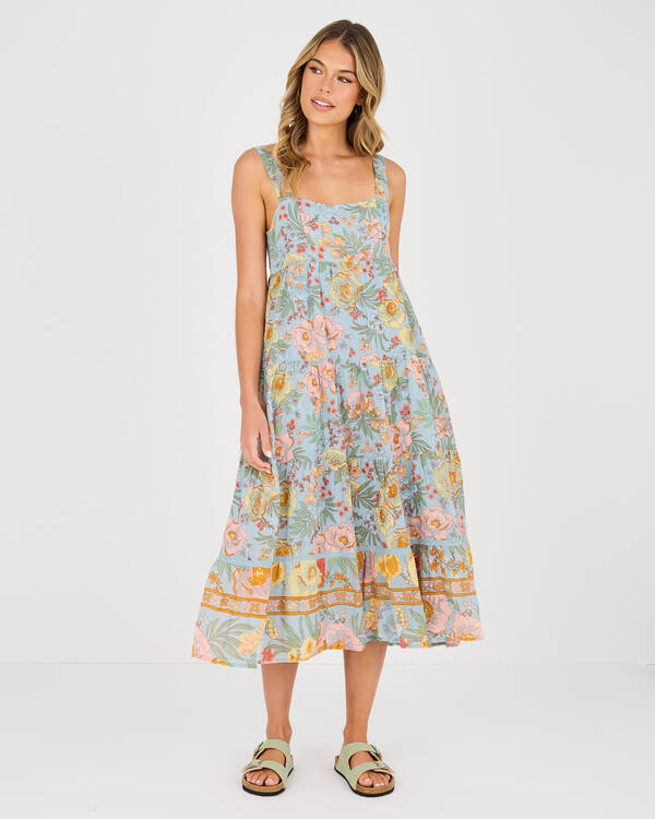 Lost Cove Shine On Midi Dress