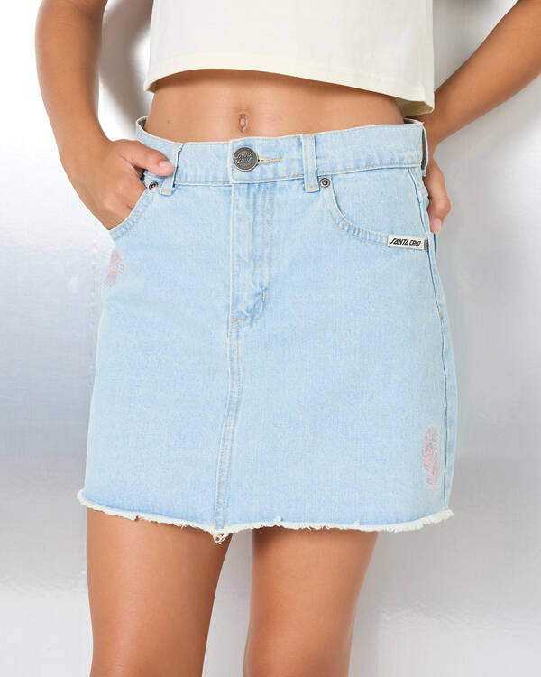 Vibes Stack Denim Skirt