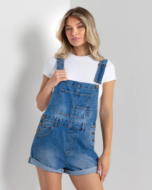 Hallie Roll Up Overalls
