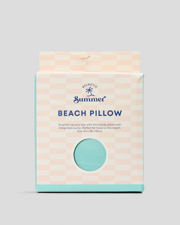 Eclectic Summer-Inflatable Beach Pillow