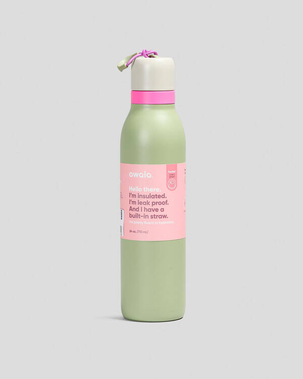 24oz FreeSip Stainless Steel Water Bottle