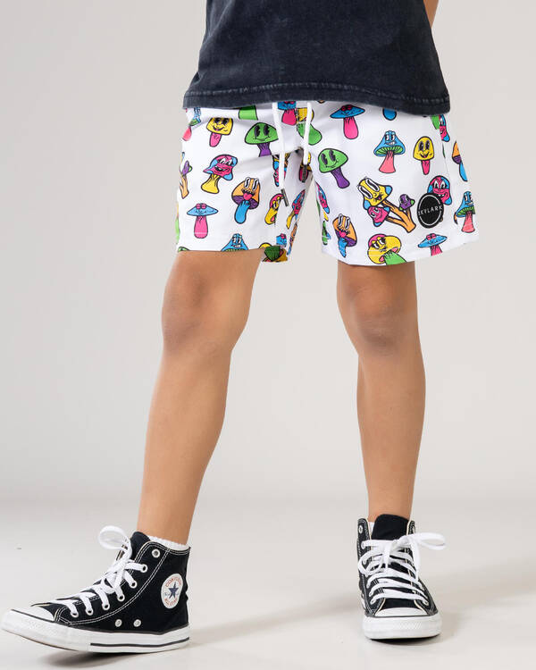 Toddlers' Vibrance Elastic Waist Shorts