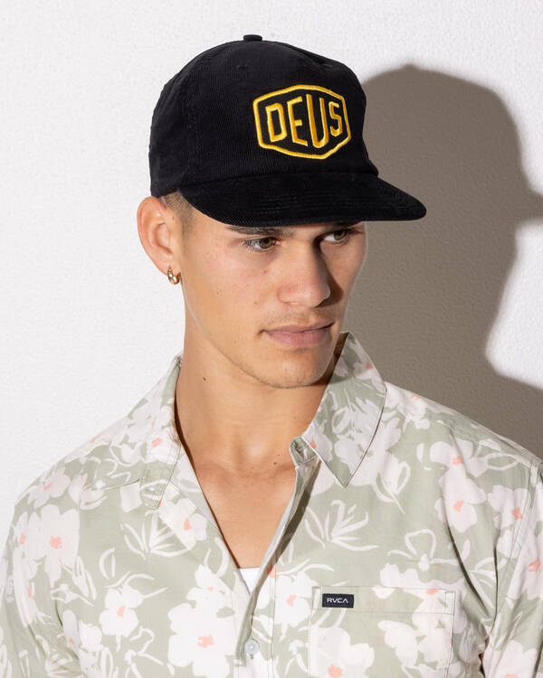 Shield Cord Snapback Cap