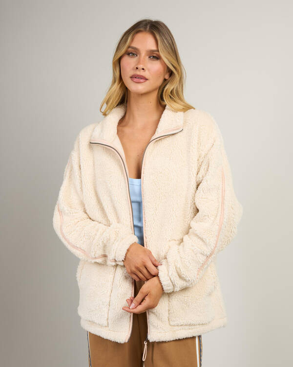 Sweet Ride Zip Up Sherpa Jacket