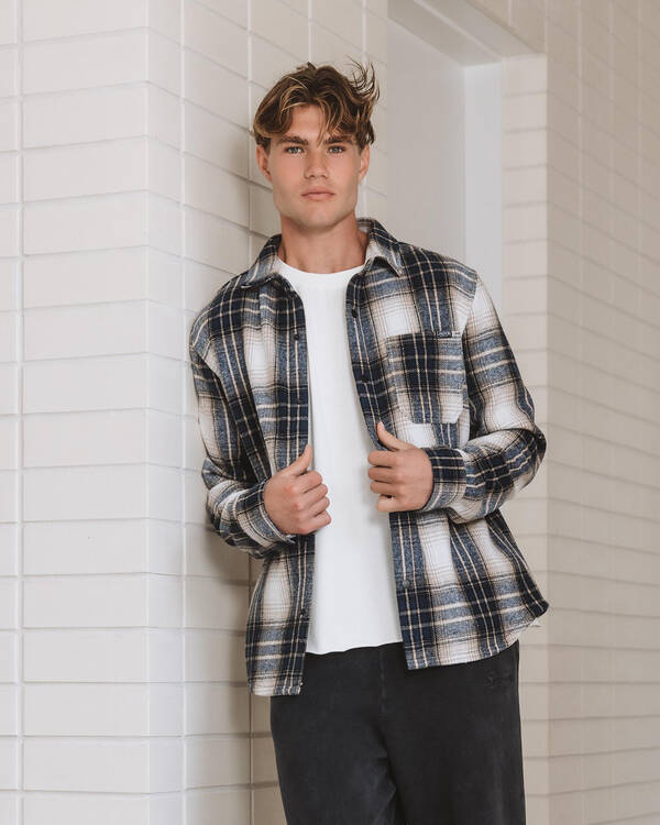 Ground Long Sleeve Flannel Shirt