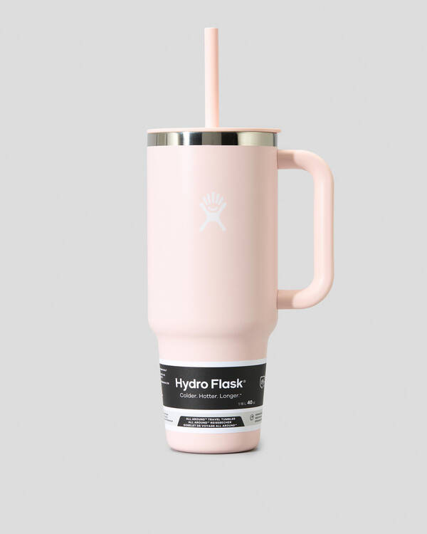 40oz Travel Tumbler with Straw Lid