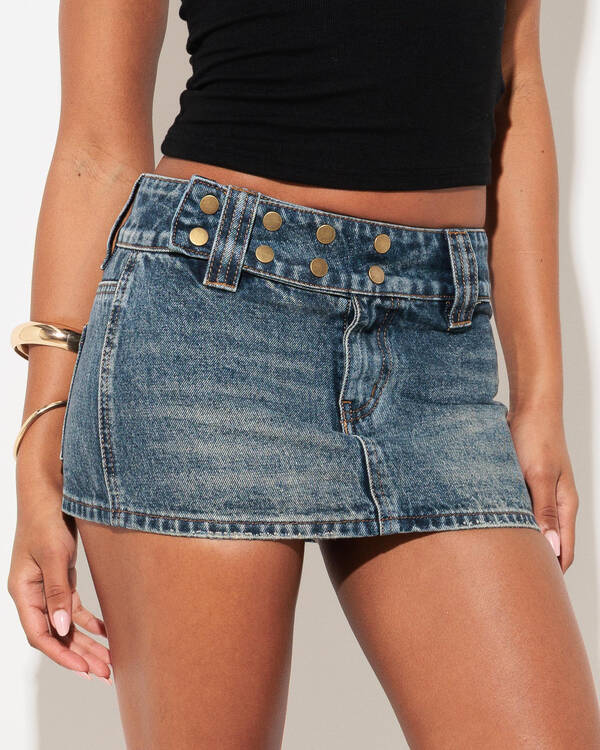 Candi Denim Skirt