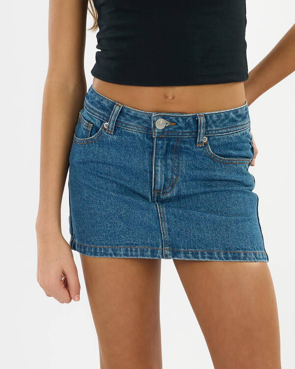 Backslider Denim Skirt