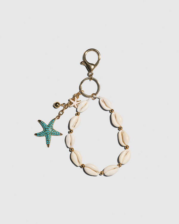 Aquamarine Bag Charm