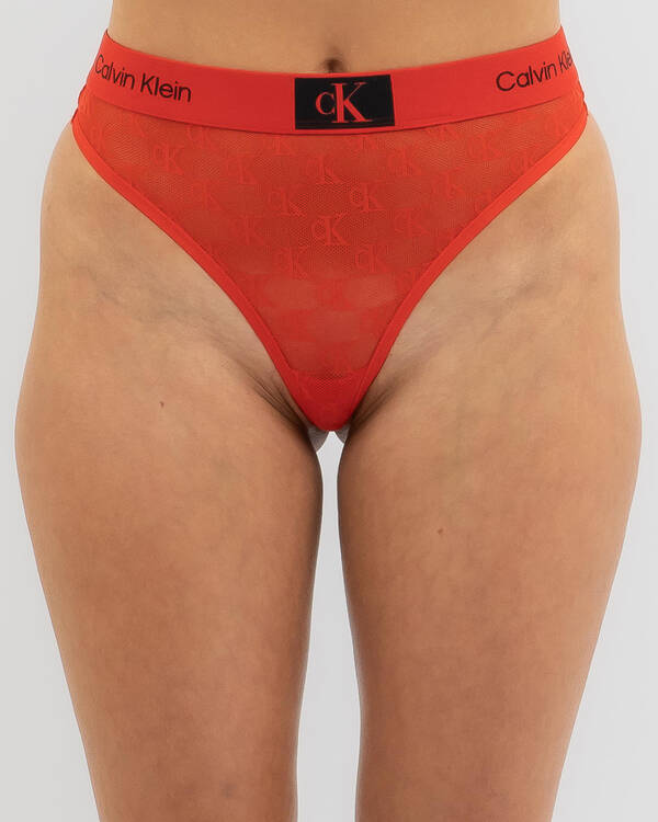 1996 Logo Lace Modern Thong