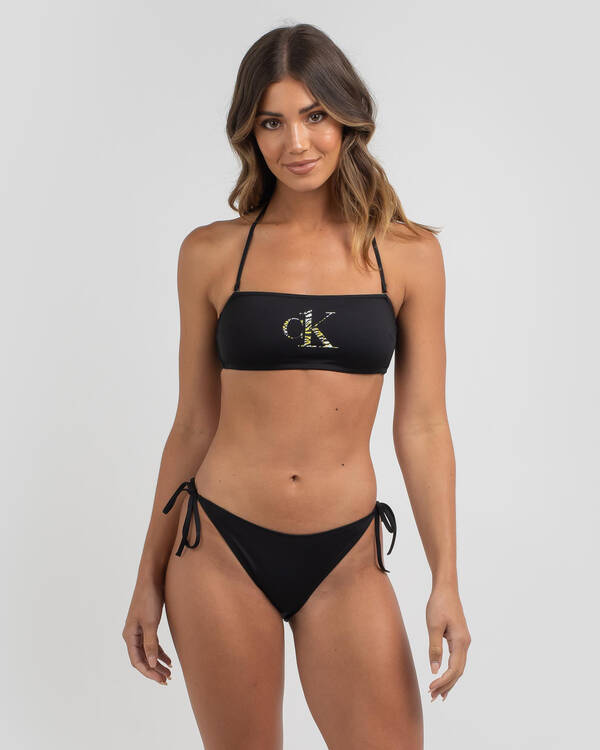 CK One Bandeau Bikini Top