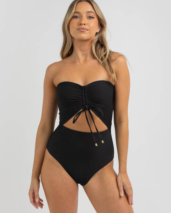 Tanlines Bandeau One Piece Swimsuit