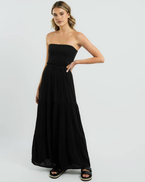 city beach black maxi dress Shop dresses | Fast Shipping & Easy Returns Size:X-Large Long High stretch shirred bust Urban Chic Collared Midi arianna