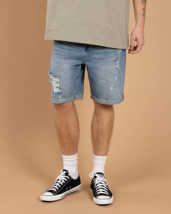 Qualify Denim Walk Shorts