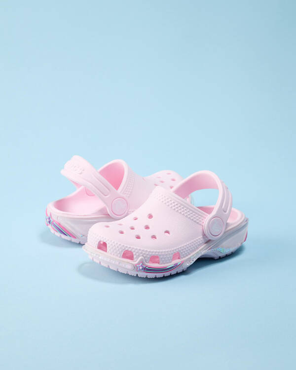 Toddlers' Classic Star Sparkle Clogs Shoes