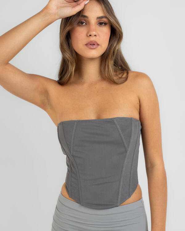Anwar Mesh Corset Top