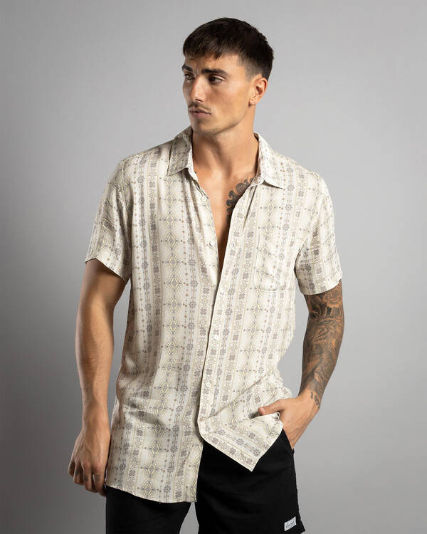 Linear Short Sleeve Shirt