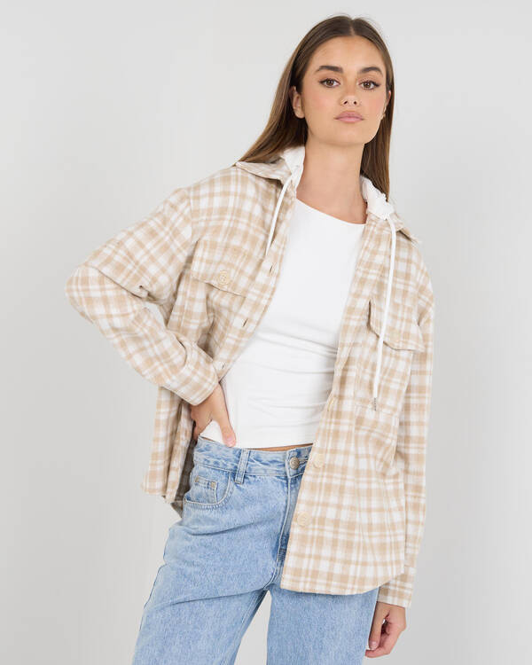 Noah Hooded Shacket
