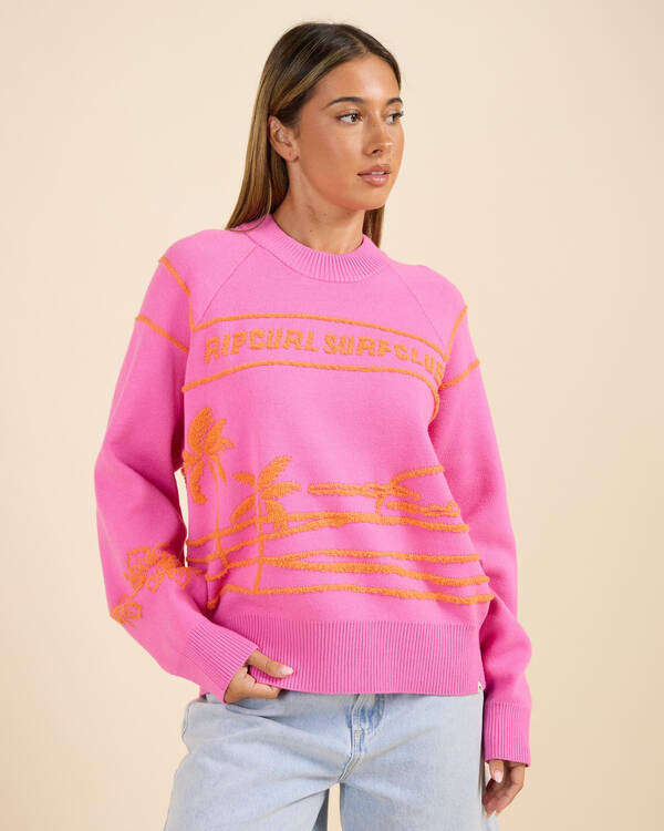 Hotel Malibu Jacquard Knit Jumper