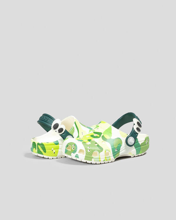 Toddlers' Graphic Classic Clogs Shoes