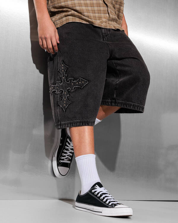 Manic Dozer Jean Shorts