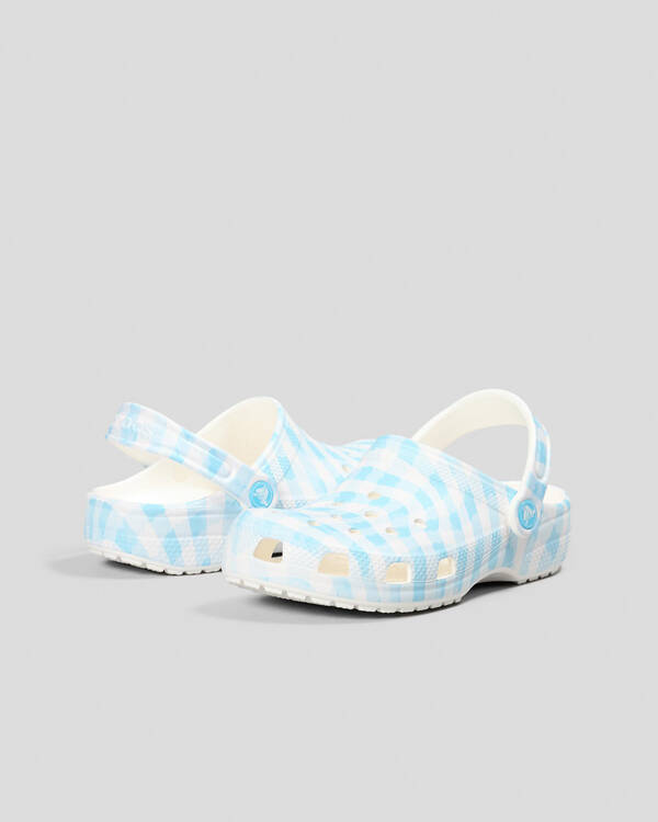 Kids' Classic Print Clogs Shoes