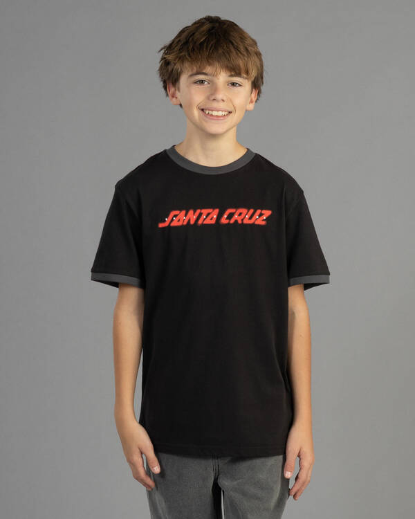 Spray Strip Front T-Shirt