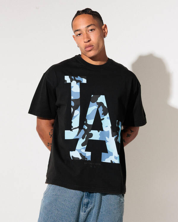 La Dodgers Washed Camo T-Shirt